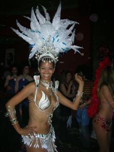 Mariela, one of the dancers